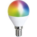 Obrázok pre výrobcu Solight LED SMART WIFI žiarovka, miniglobe, 5W, E14, RGB, 400lm