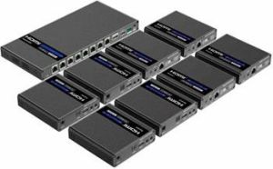 Obrázok pre výrobcu PremiumCord HDMI 1-8 splitter+extender po CAT6/6a/7, UHD 4K@60Hz až na 70m