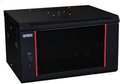 Obrázok pre výrobcu OCRACK 19" OCC-22U-6SBK rozvaděč nástěnný 22U/600mm celoskleněné dveře - černý