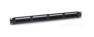Obrázok pre výrobcu Intellinet Patch panel 24 port Cat5e, UTP, čierny
