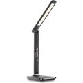 Obrázok pre výrobcu IMMAX LED stolní lampička Kingfisher/ 9W/ 450lm/ 12V/1A/ 3 různé barvy světla/ sklápěcí rameno/ USB/ černá
