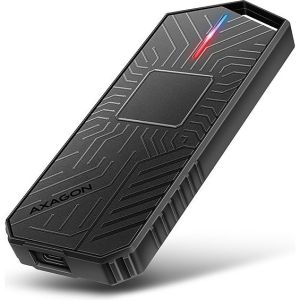 Obrázok pre výrobcu AXAGON EEM2-GAM, USB-C 10Gbps - NVMe & SATA SSD GAME M.2 box, bezšroubkový