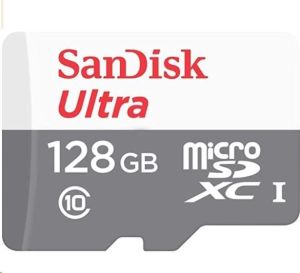 Obrázok pre výrobcu Sandisk MicroSDXC karta 128GB Ultra (100MB/s, Class 10 UHS-I, Android)