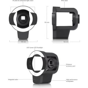 Obrázok pre výrobcu Ubiquiti UACC-Pro-Bullet-Enhancer-B, Pro Bullet Enhancer, černá