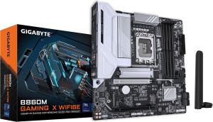 Obrázok pre výrobcu GIGABYTE MB Sc LGA1851 B860M GAMING X WIFI6E, Intel B860, 4xDDR5, 1xThunderbolt, 1xDP, 1xHDMI, WiFi, mATX