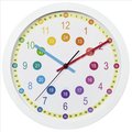 Obrázok pre výrobcu HAMA dětské nástěnné hodiny Easy Learning/ průměr 30 cm/ tichý chod/ 1x AA baterie/ bílé