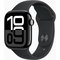 Obrázok pre výrobcu Apple Watch Series 10 GPS + Cellular 42mm Jet Black Aluminium Case with Black Sport Band - S/M