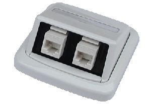 Obrázok pre výrobcu Dvojzásuvka ABB TANGO 2xRJ45 cat.6, UTP