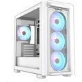 Obrázok pre výrobcu ASUS A23 PLUS Transparent Glass ARGB WHITE, 4x ARGB fan, mATX, USB-C, biela
