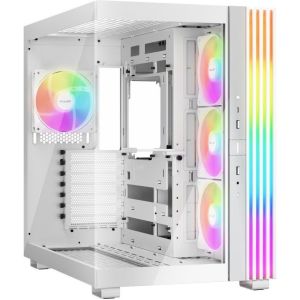 Obrázok pre výrobcu Be quiet! skříň LIGHT BASE 600LX / ATX / 4x120mm ARGB fan / 2xUSB 3.0 / USB-C / panoramatická / bílá