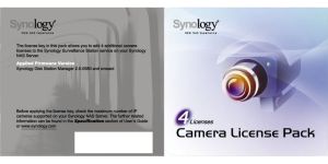 Obrázok pre výrobcu Synology Camera License Pack x 4pack