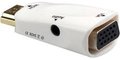 Obrázok pre výrobcu PremiumCord převodník HDMI na VGA + audio, bílý