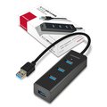 Obrázok pre výrobcu AXAGON 4x USB3.0 CHARGING hub, microUSB nap.