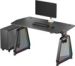 Obrázok pre výrobcu ULTRADESK Herný stôl BOOSTER, 136x70,5 cm, 75 cm, RGB podsvietenie, držiak slúchadiel aj nápojov