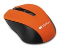 Obrázok pre výrobcu Canyon CNE-CMSW1O, Wireless optická myš USB, 800/1000/1200 dpi, oranžovo-čierna
