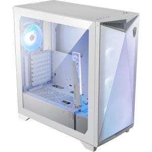 Obrázok pre výrobcu MSI skříň MPG GUNGNIR 300R AIRFLOW WHITE/ bez zdroje/ bílý/ levé temperované sklo/ 4x 120 mm A-RGB fan/ 1x USB-C/ 2x USB