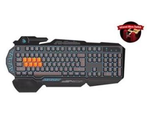 Obrázok pre výrobcu A4tech Bloody B318 podsvícená herní klávesnice, 8 mechanických infračervených kláves, USB, CZ