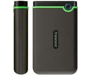 Obrázok pre výrobcu TRANSCEND 4TB StoreJet 25M3S SLIM, 2.5", USB 3.0 (3.1 Gen 1) Externí Anti-Shock disk, tenký profil, šedo/zelený