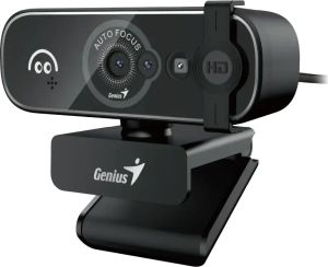 Obrázok pre výrobcu GENIUS FaceCam OPEN/ 5M Full HD/ Windows Hello/ autofocus/ 360° rotace/ 60° náklon/ USB-C/ USB/ UVC/ mikrofon/ černá