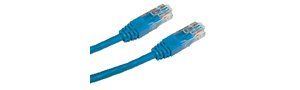 Obrázok pre výrobcu DATACOM Patch cord UTP CAT5E 1m modrý