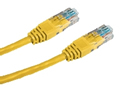 Obrázok pre výrobcu DATACOM Patch cord UTP CAT5E 1m žlutý