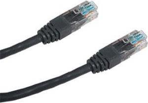 Obrázok pre výrobcu DATACOM Patch cord UTP CAT5E 2m černý