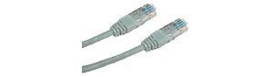 Obrázok pre výrobcu DATACOM Křížený UTP patch kabel 20m Cat5e šedý