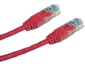 Obrázok pre výrobcu DATACOM Patch cord UTP CAT5E 3m červený