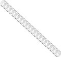 Obrázok pre výrobcu EUROSUPPLIES plastové hřbety/ formát A4/ 19mm/ čiré/ 100 pack