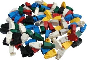 Obrázok pre výrobcu Ochrana RJ45 s bublinkou šedá (100ks)