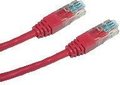 Obrázok pre výrobcu DATACOM Patch cord UTP CAT5E 1m červený