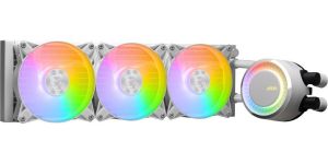 Obrázok pre výrobcu MSI vodní chladič CPU MAG Core Liquid E360 WHITE/ 3x 120mm ARGB fan/ podpora LGA1700/ bílý
