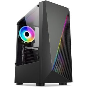 Obrázok pre výrobcu 1stCOOL MiddleTower SHARK 2, ATX, USB3.0, RGB fan