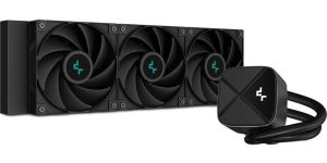 Obrázok pre výrobcu DEEPCOOL vodní chladič LS720S Zero Dark / 3x120 mm fan / Intel i AMD / komplet černý
