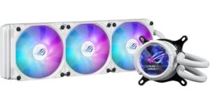 Obrázok pre výrobcu ASUS vodní chladič CPU AIO ROG STRIX LC III 360 ARGB LCD WHITE, 3x120mm, LCD Displej, LGA1851, AM5, bílá
