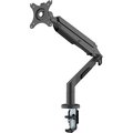 Obrázok pre výrobcu Polohovatelný držiak pre monitor, 3-12KG, svorka a priechodka stola, 17"-36", 75x75/100x100, čierny
