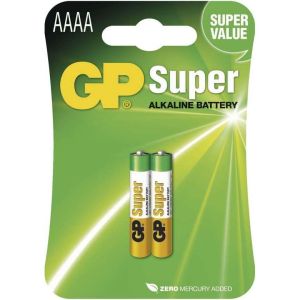 Obrázok pre výrobcu Alkalická Baterie GP 2x 25A AAAA