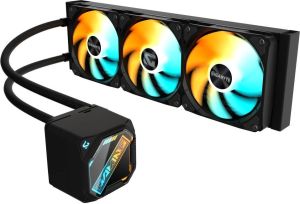 Obrázok pre výrobcu GIGABYTE Vodní chladič GAMING 360, 3x120mm, ARGB, LGA1851, AM5, černá
