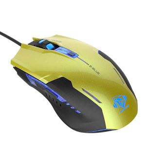 Obrázok pre výrobcu E-Blue Myš Auroza G, optická, 6tl., 1 koliesko, drôtová (USB), zelená, 3000dpi, herná