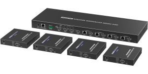 Obrázok pre výrobcu PREMIUMCORD HDMI2.0 Matrix Extender Switch 4:4 , rozlišení 4K@60Hz, HDR YUV4:4:4