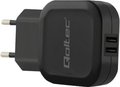 Obrázok pre výrobcu QOLTEC 50186 Qoltec AC adapter 17W 5V 3.4A 2xUSB