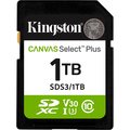 Obrázok pre výrobcu KINGSTON 1TB SDXC 150MB/s Read, UHS-I Speed Class, U3, V30 Gen3