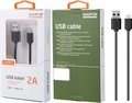 Obrázok pre výrobcu Datový kabel USB-C, 2A, 1m, prodloužený konektor 7mm, černý