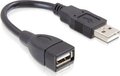 Obrázok pre výrobcu DeLock USB 2.0 kábel, predlžujúci A-A samec/samica 15 cm
