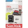 Obrázok pre výrobcu SanDisk MicroSDXC karta 64GB Ultra (80MB/s, Class 10, Android) + adaptér
