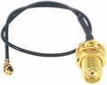 Obrázok pre výrobcu Pigtail u.Fl (IPEX)-SMA female pigtail kabel, 15cm