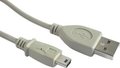 Obrázok pre výrobcu Gembird USB 2.0 kábel A-mini B (5pin) 1,8m