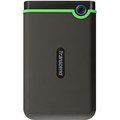Obrázok pre výrobcu Transcend 2TB StoreJet 25M3C SLIM, 2.5", USB-C (3.1 Gen 1) Externí Anti-Shock disk, tenký profil, šedo/zelený