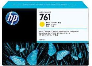 Obrázok pre výrobcu HP originál ink CM992A, yellow, 400ml, HP 761, HP DesignJet T7100