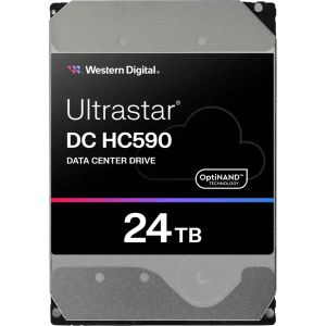Obrázok pre výrobcu WD Ultrastar DC HC590 24TB/HDD/ 3.5"/SATA/Černá/5R